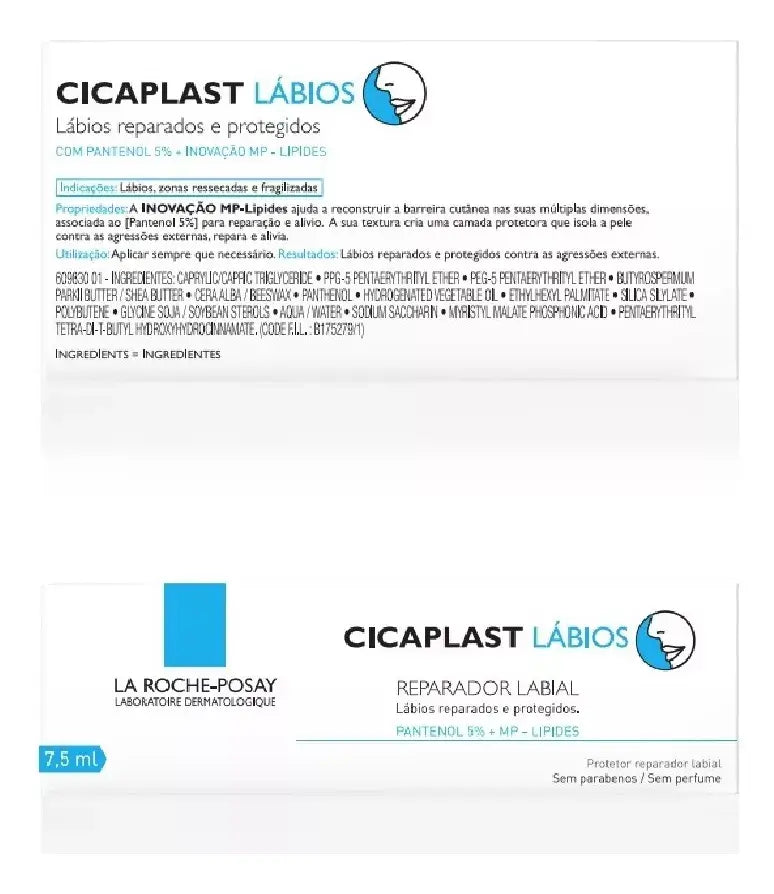 Cicaplast B5+ Reparador Labial La Roche-Posay